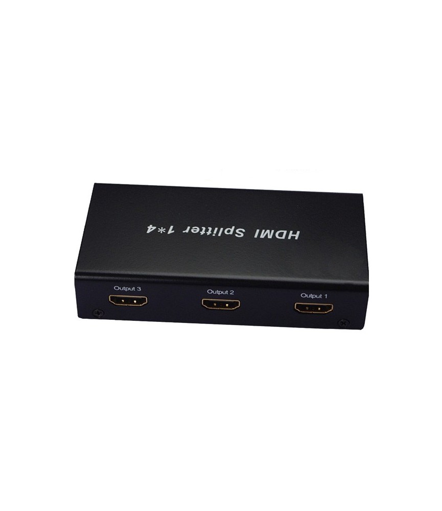 מפצל מוגבר HDMI ל-4 יציאות, תומך 3D